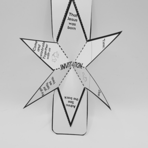 Christmas Invitation Star